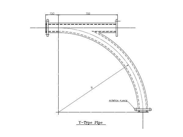Elbow Pipe with Ceramic Liner