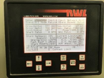 T/R current reading at the 3rd field after installation