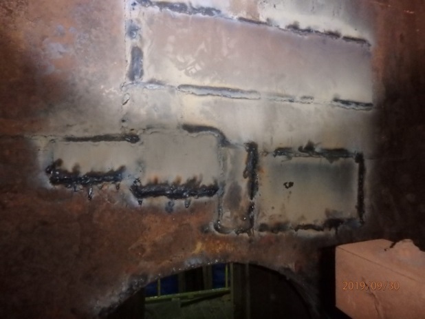 Casing leakage repaired