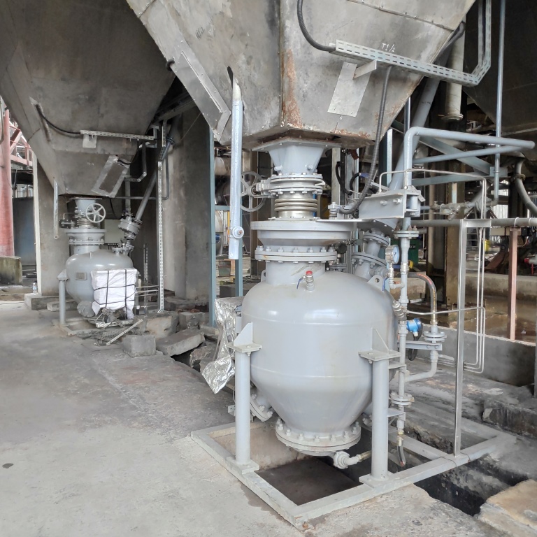 New Ash Handling System
