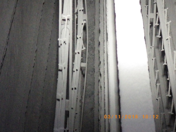 Damaged DE frame